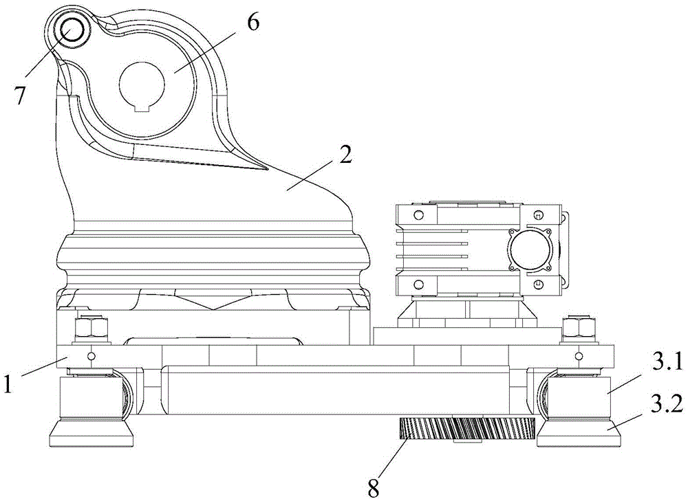 Vertical travel mechanism