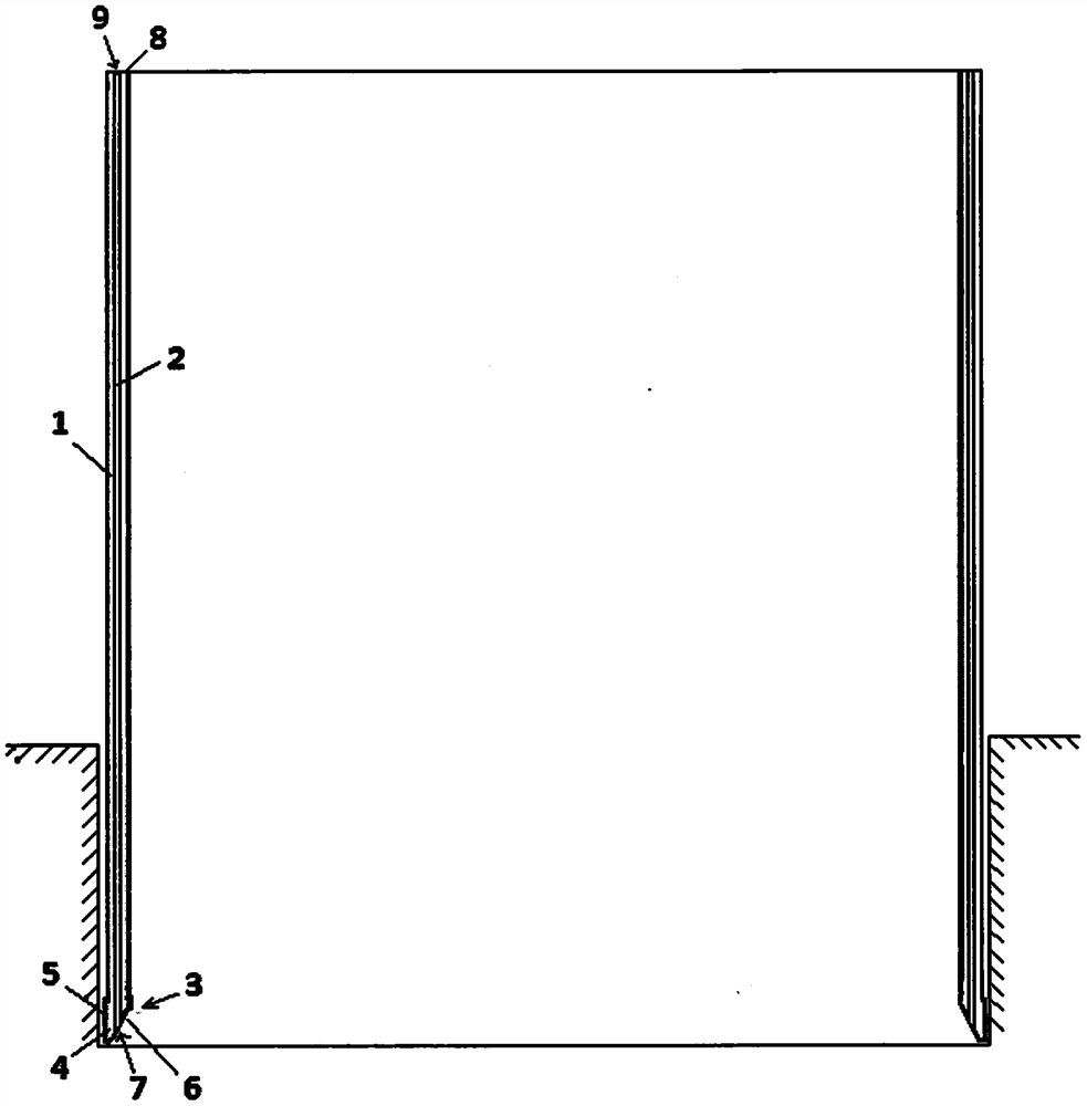 Construction method of cylindrical self-sinking underground space structure