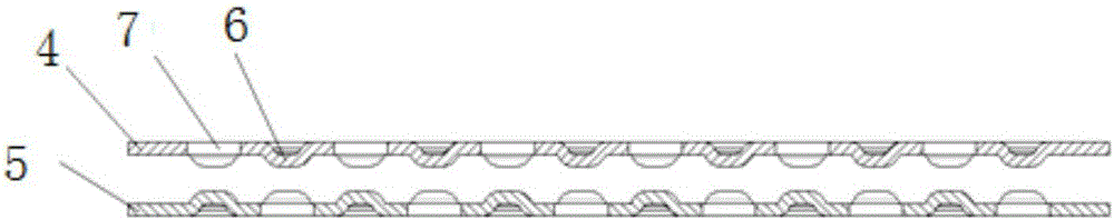 Flat plate type air filter with columnar dielectrophoresis electrodes