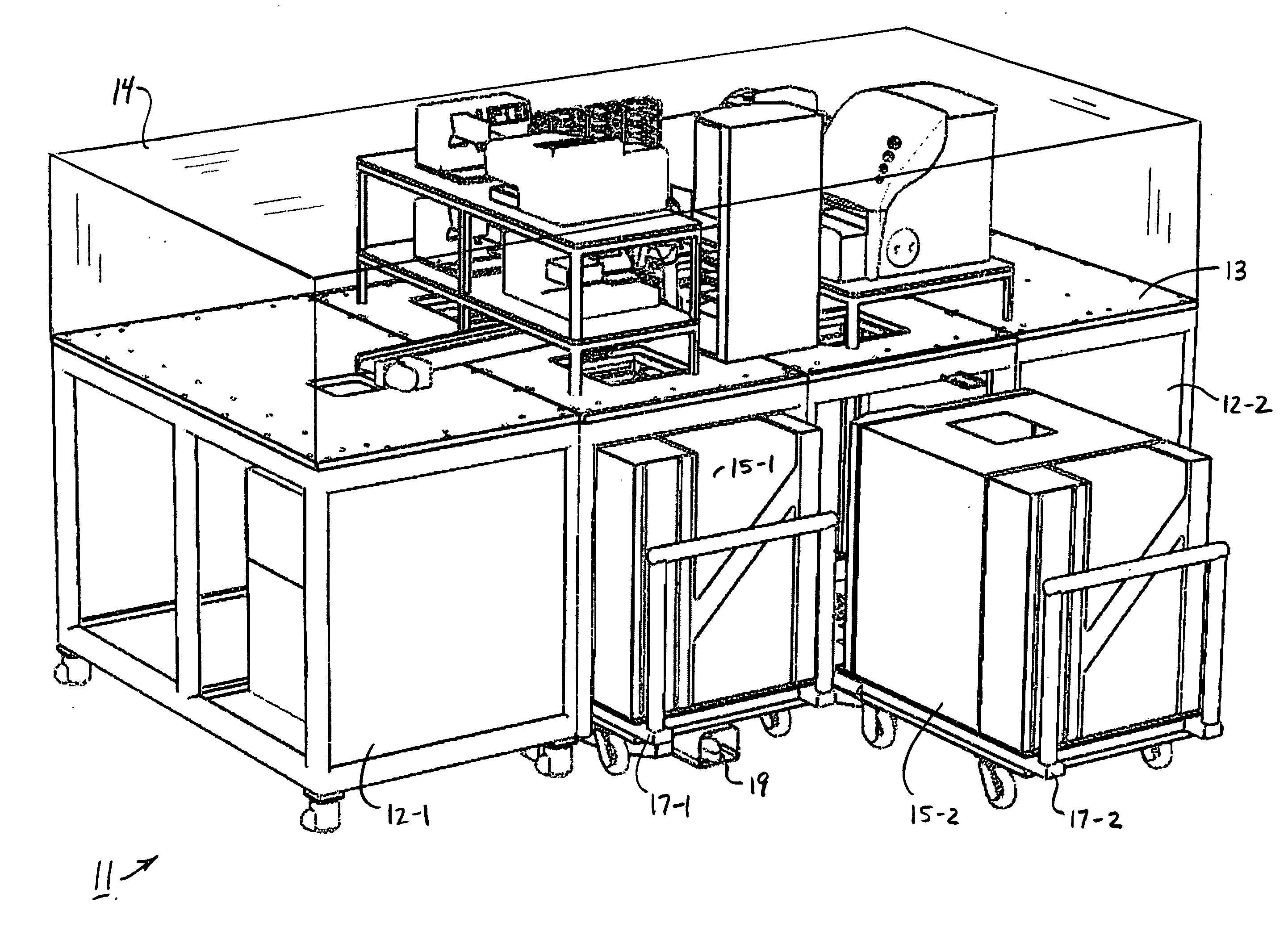 Instrument docking station for an automated testing system