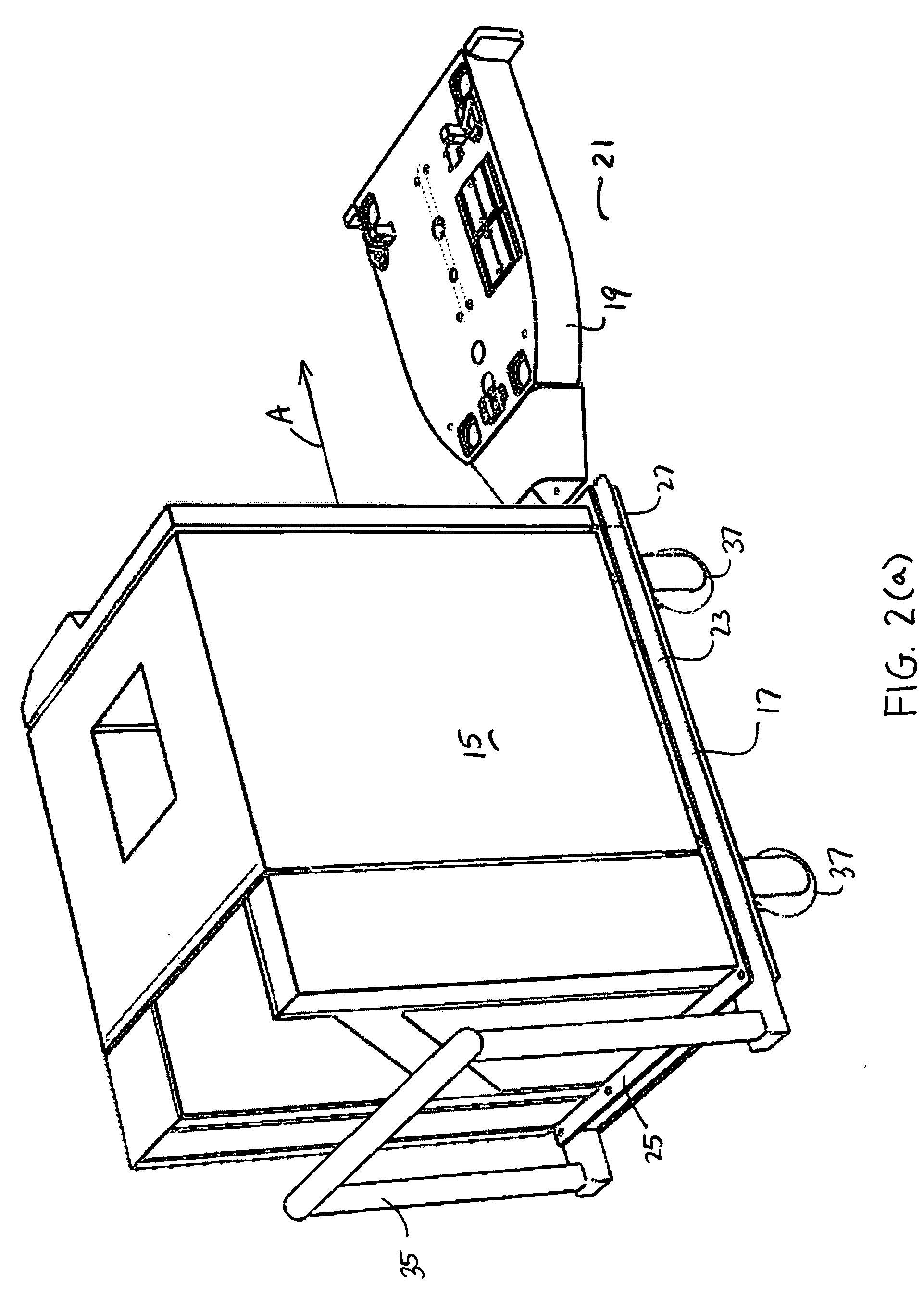 Instrument docking station for an automated testing system