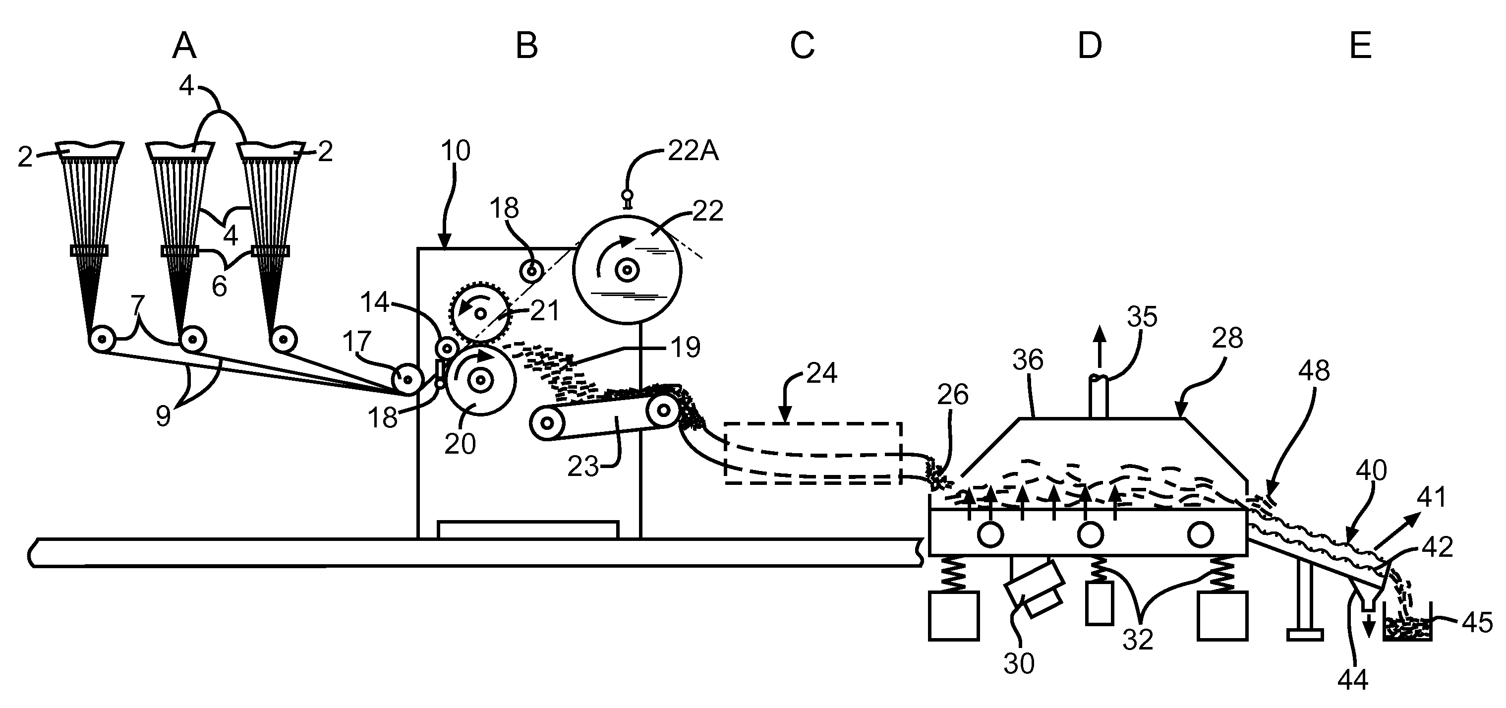 Methods of making reactive fiber/flake prepregs and reactive prepregs