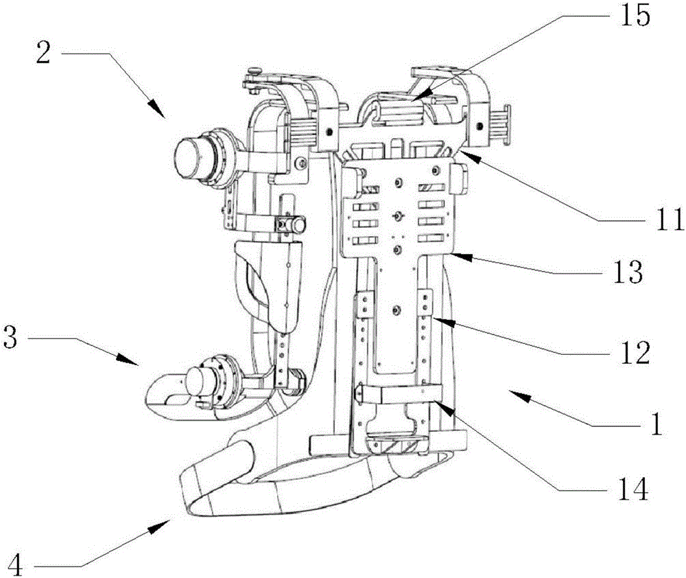 Portable and wearable upper limb exoskeleton rehabilitation training device