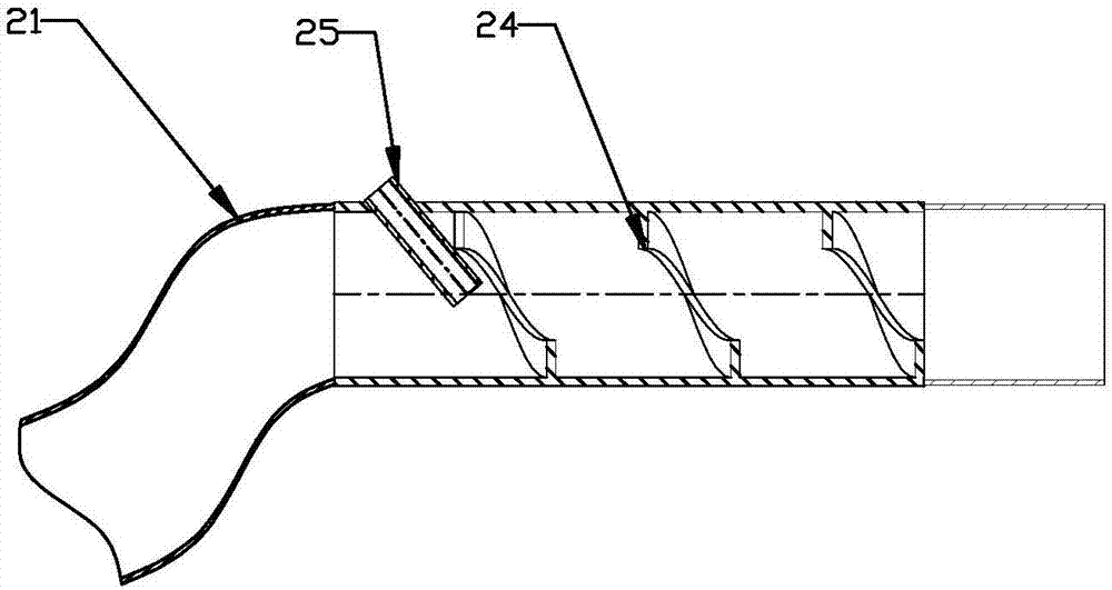 Water gas mixing pipeline cleaning machine and control method thereof