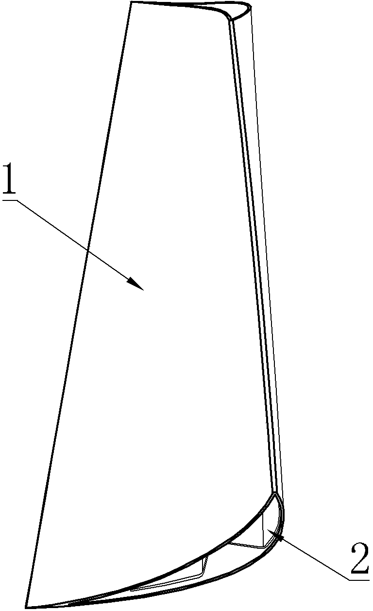 Method for welding hollow static blade body and inner cavity supporting board of turbine