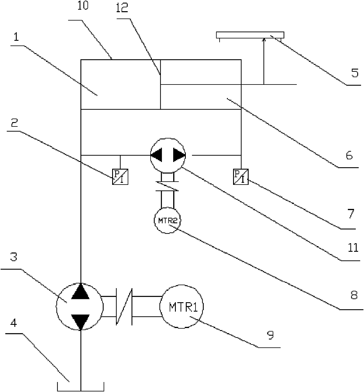 High-precision hydraulic servo control system