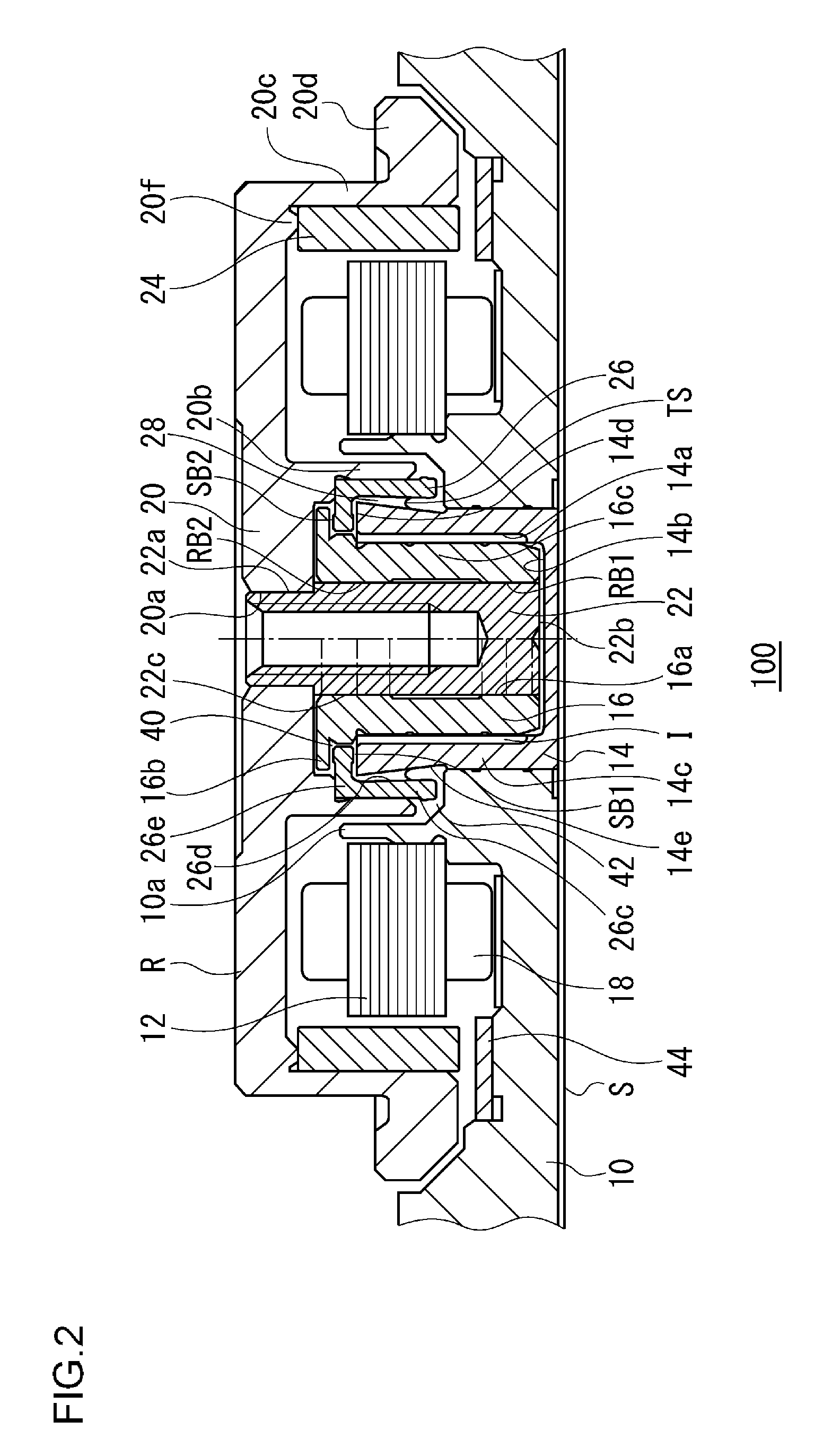 Disk drive device improved in anti-vibration characteristic