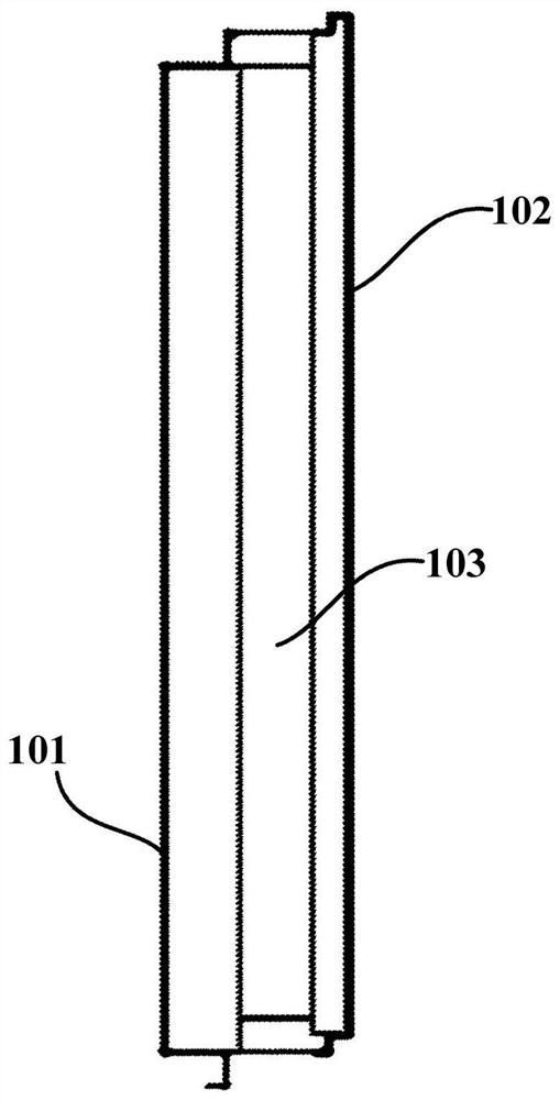 Decorative joint structure of curtain wall sandwich panel