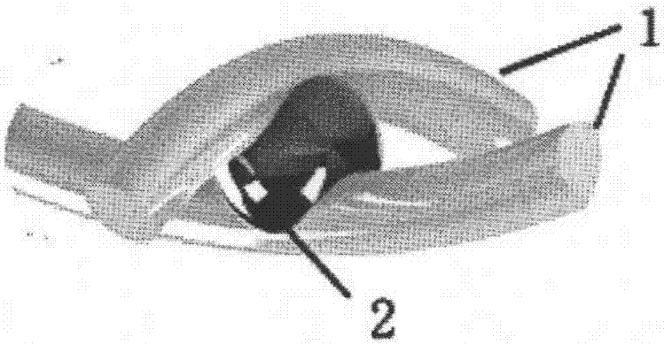 Textile-based enhanced degradable tube cavity support and preparation method and application thereof