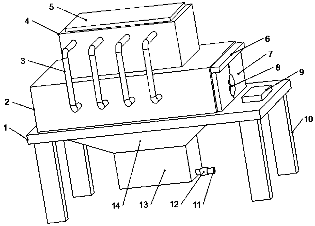 Rehabilitation physiotherapy device for rheumatism immunology department