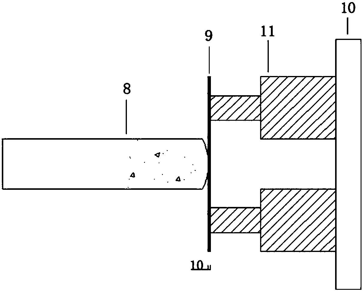 Transient unloading test simulation system for deep fractured rock mass under high confining pressure