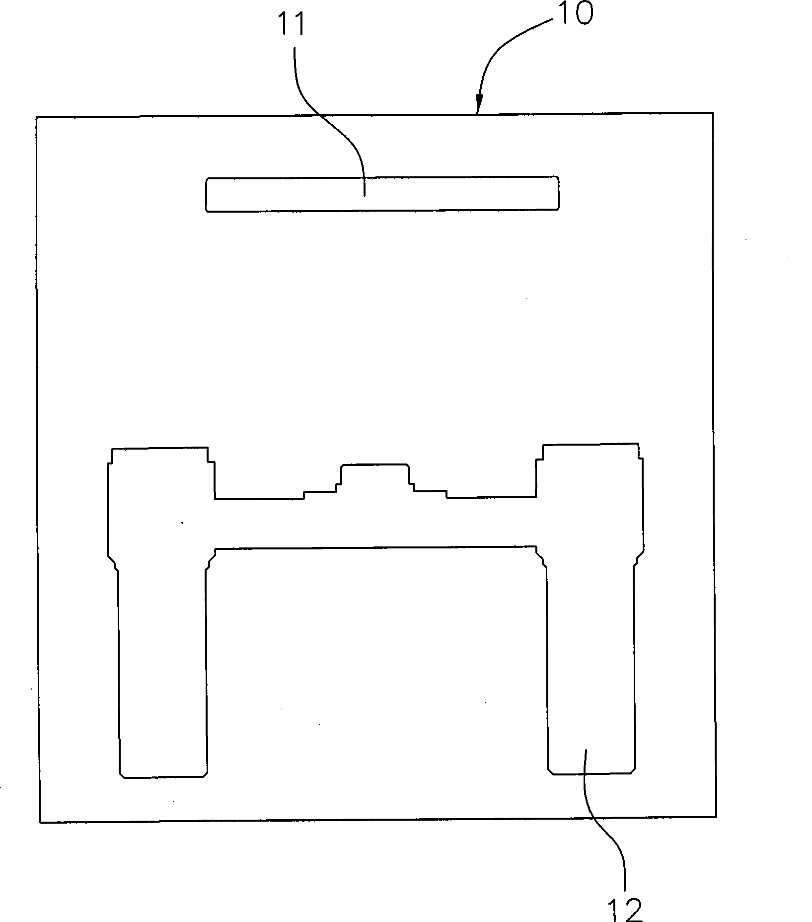 Manufacturing method for integral plastic tap body component and plastic tap body component