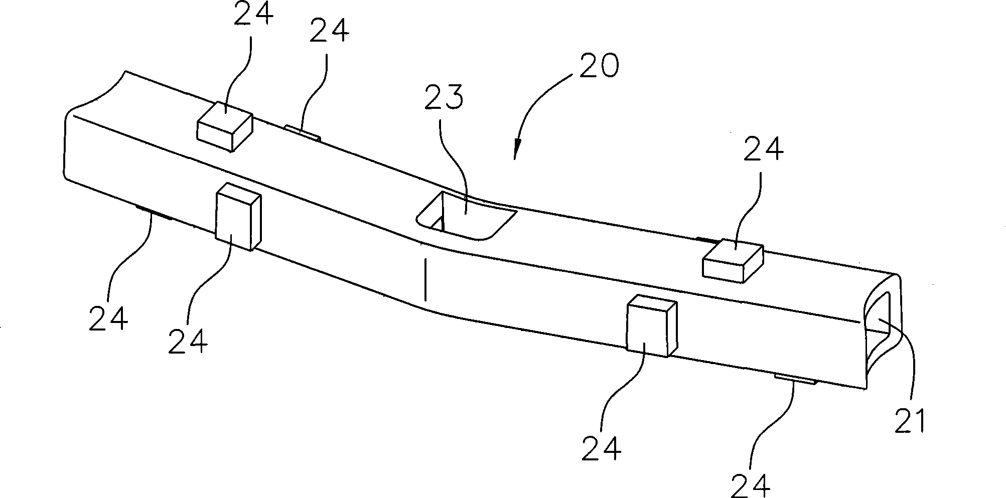 Manufacturing method for integral plastic tap body component and plastic tap body component