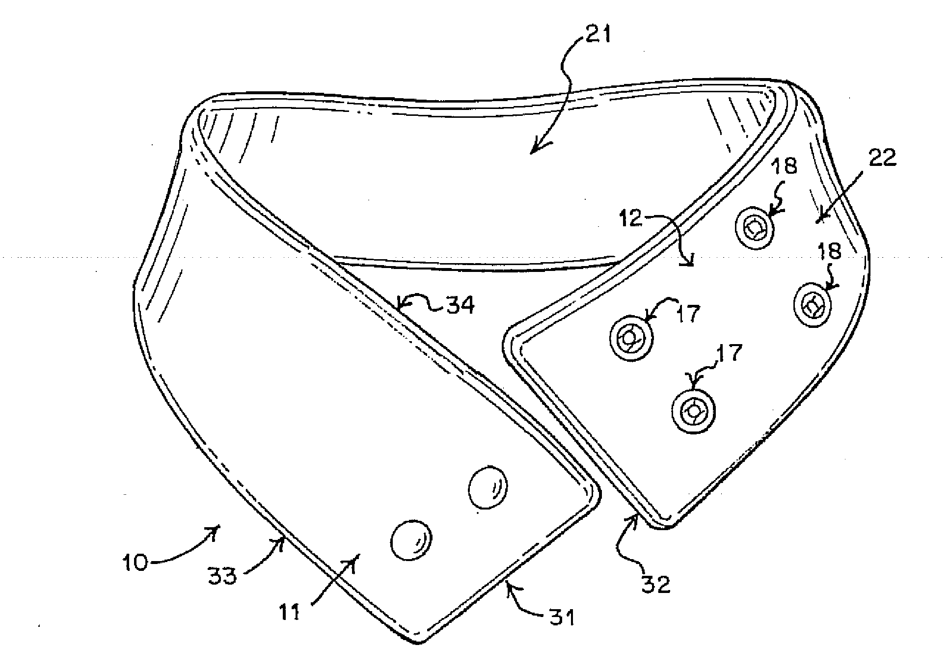 Cough suppressant garment and system and method for suppressing coughing