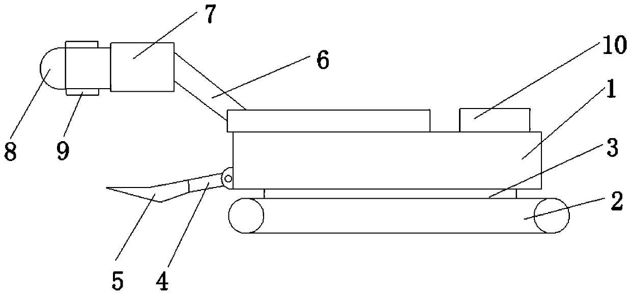 Milling device and method for full-section cantilever roadheader for tunnel and underground engineering