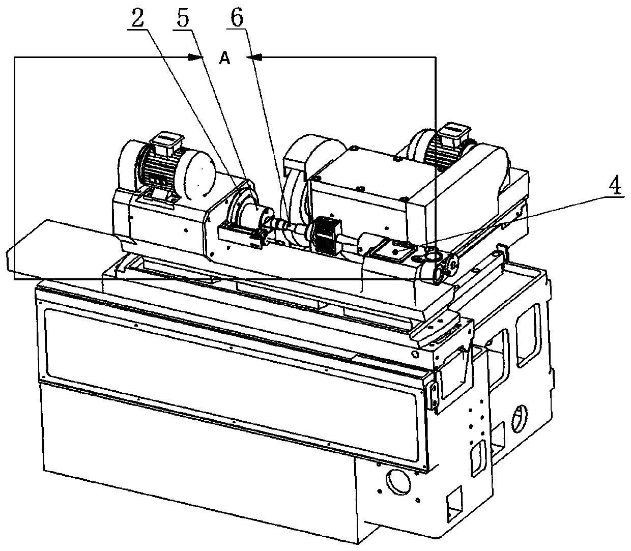 Special fixture for cylindrical grinding machine