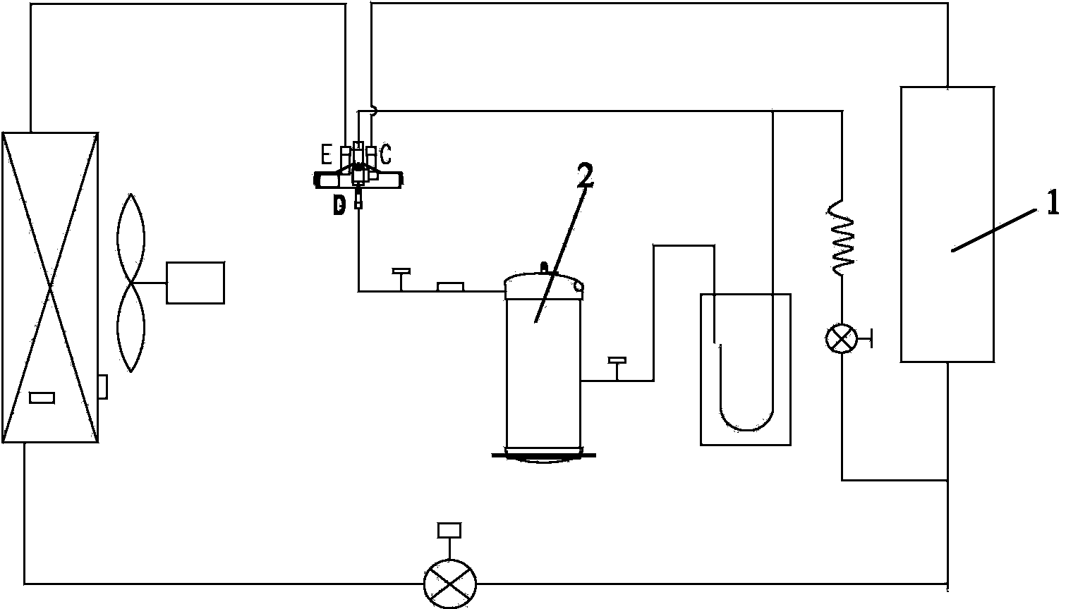 Heat pump air conditioning system and control method thereof