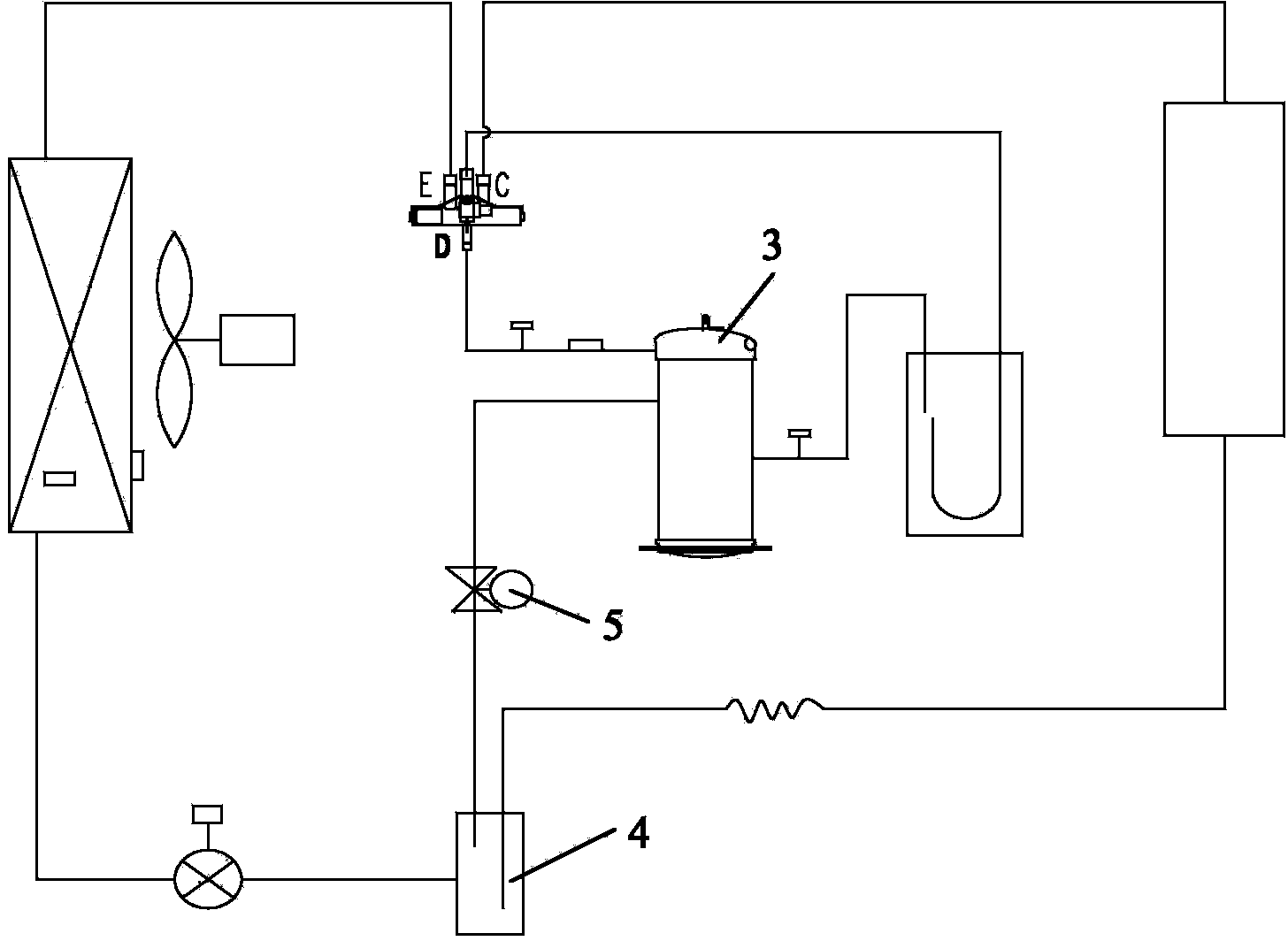 Heat pump air conditioning system and control method thereof