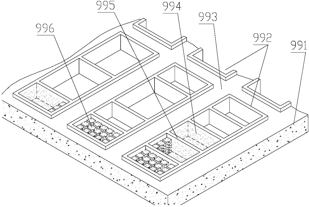 Culture feeding system with tracks suspended below roof beam