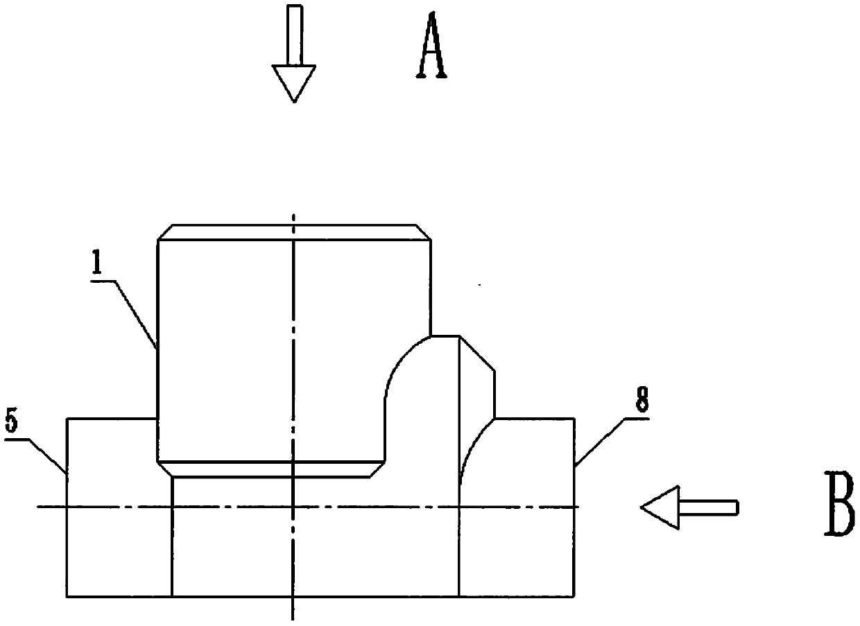 Plastic stop valve