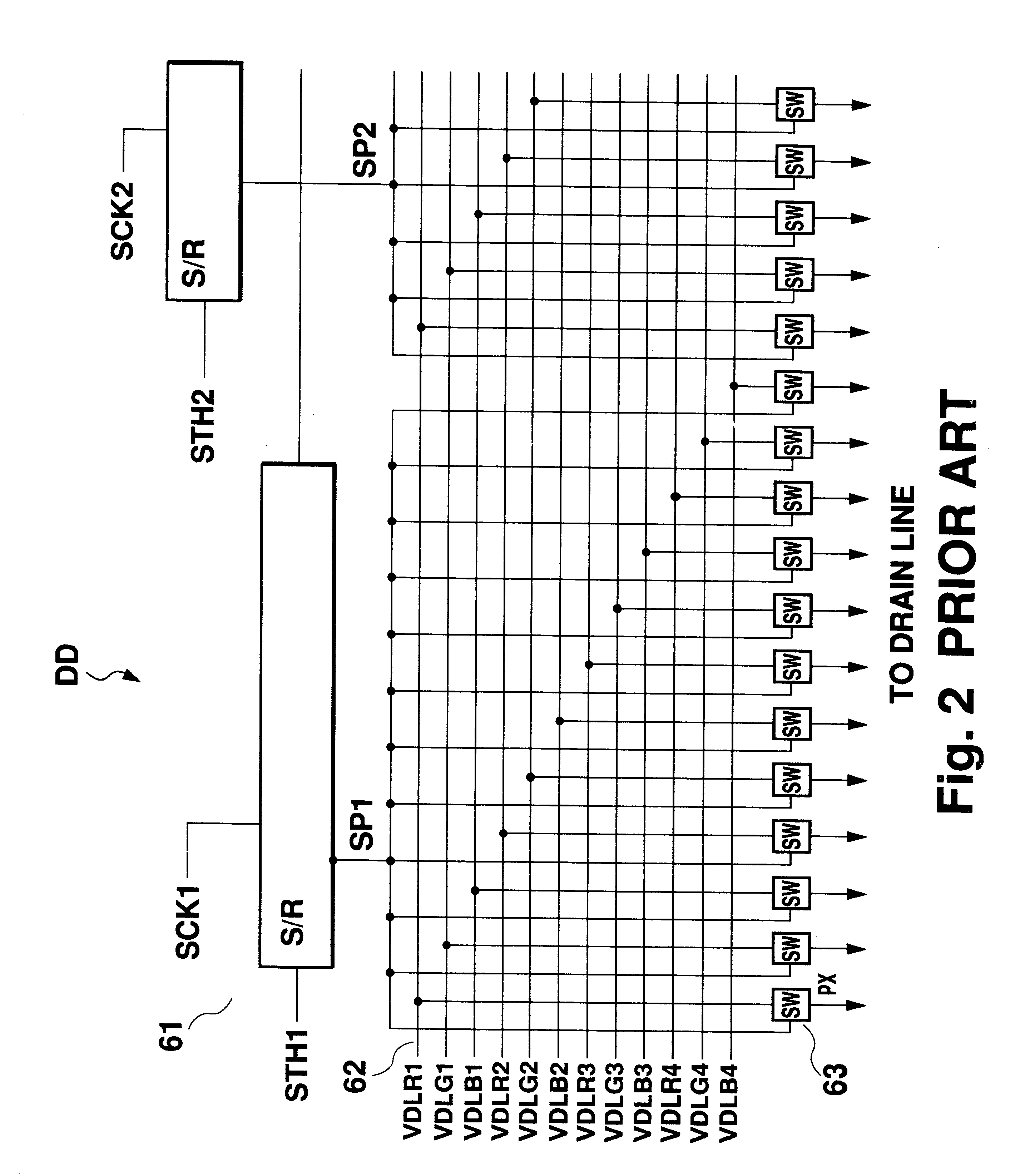 Driving circuit for display device