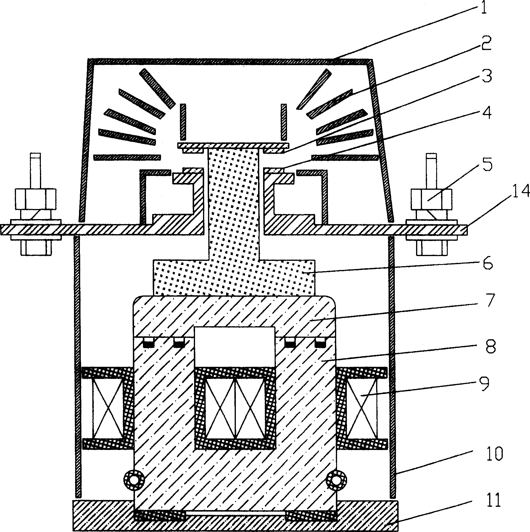 Permanent magnet non-arching AC contactor