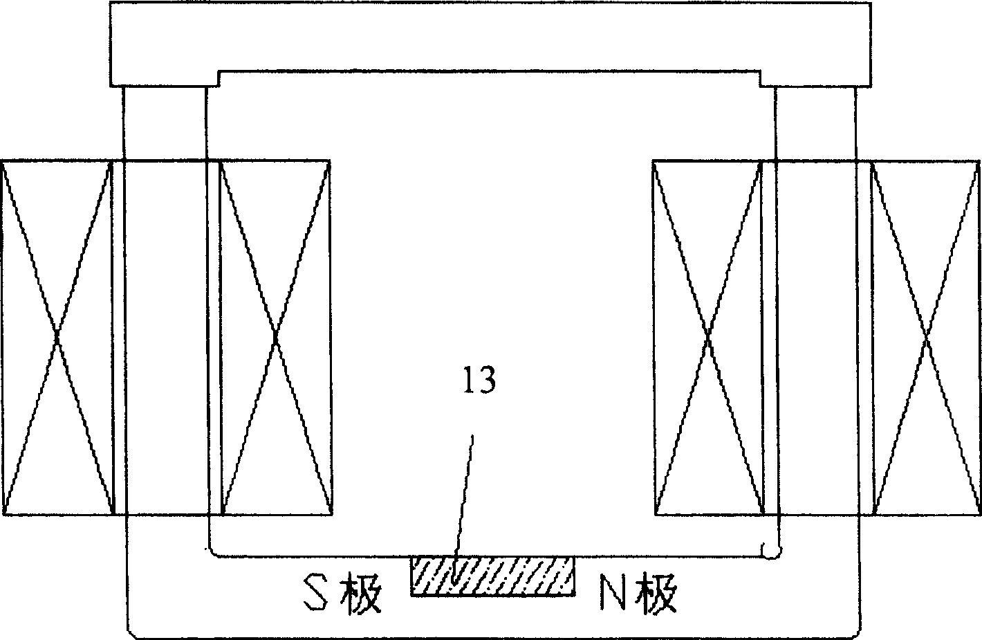 Permanent magnet non-arching AC contactor