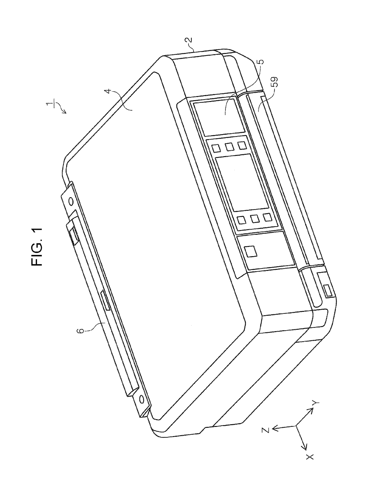 Recording apparatus with movable feed roller