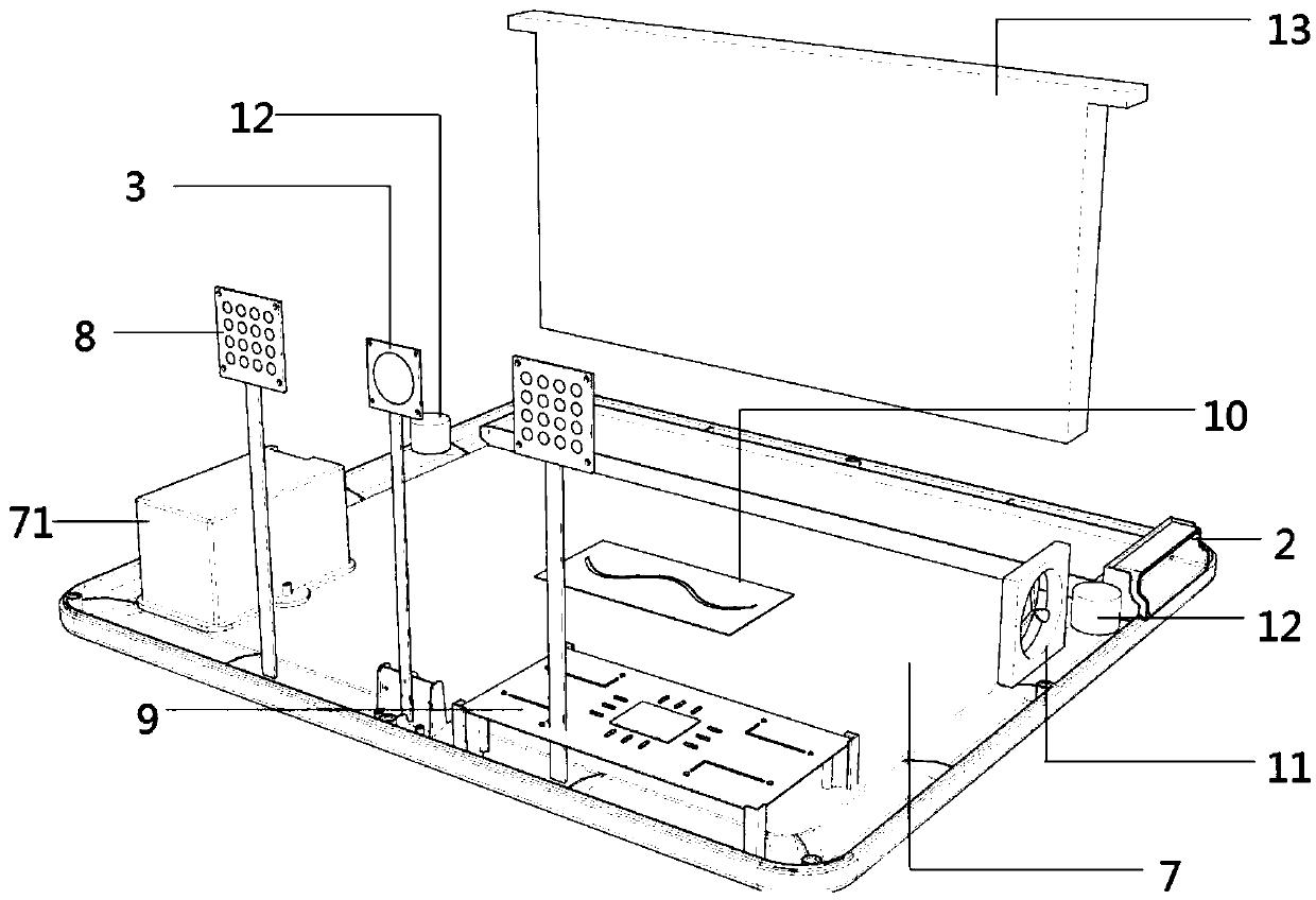 Bee fertility analyzer and method of bee fertility analyzer