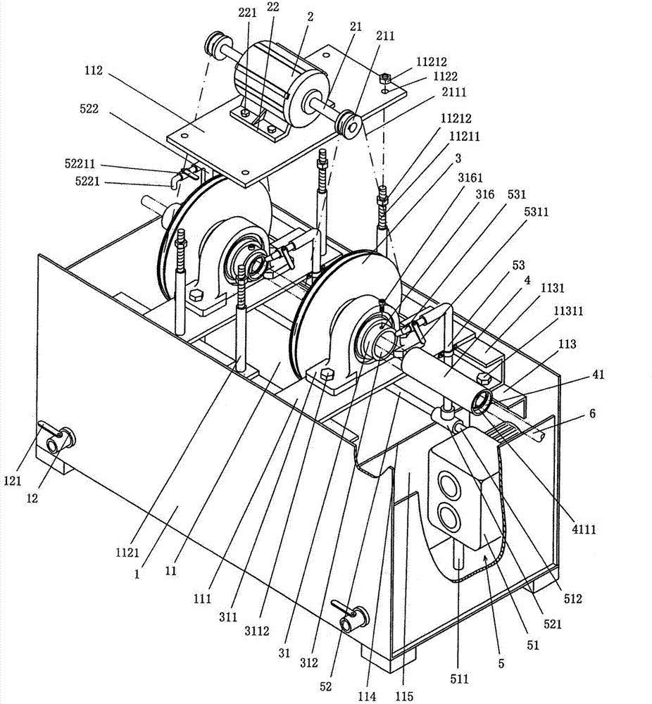 Steel pipe cleaning device