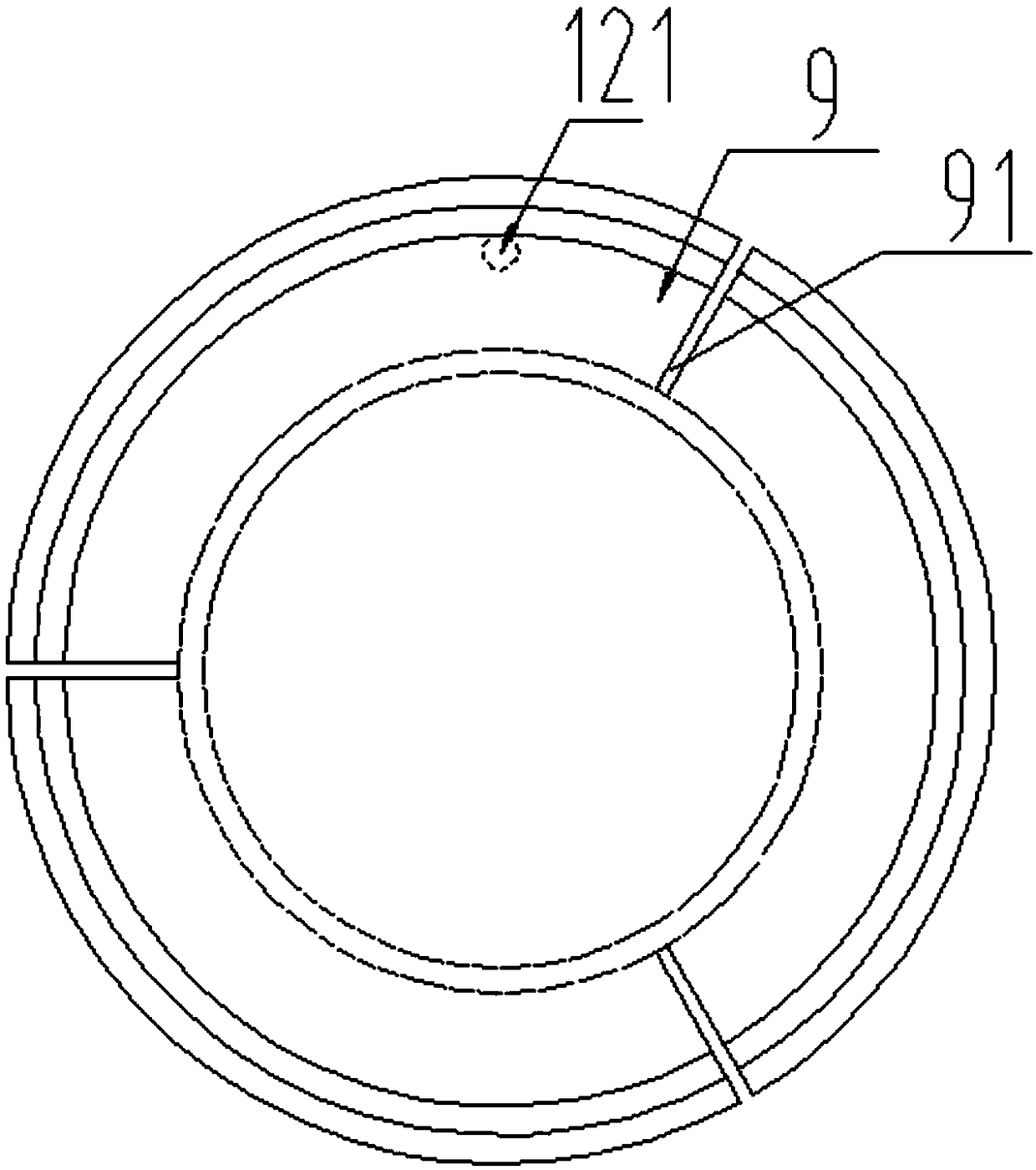 Elastic sieve pipe and sand prevention pipe column