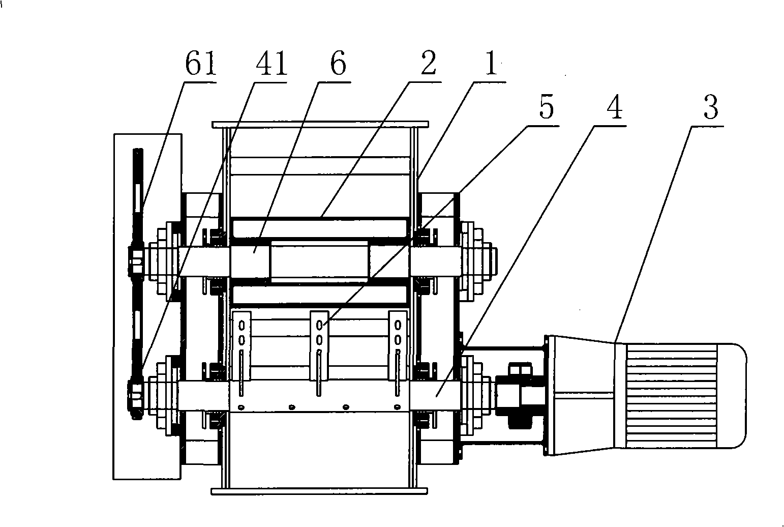 Novel plate-type impeller feeder