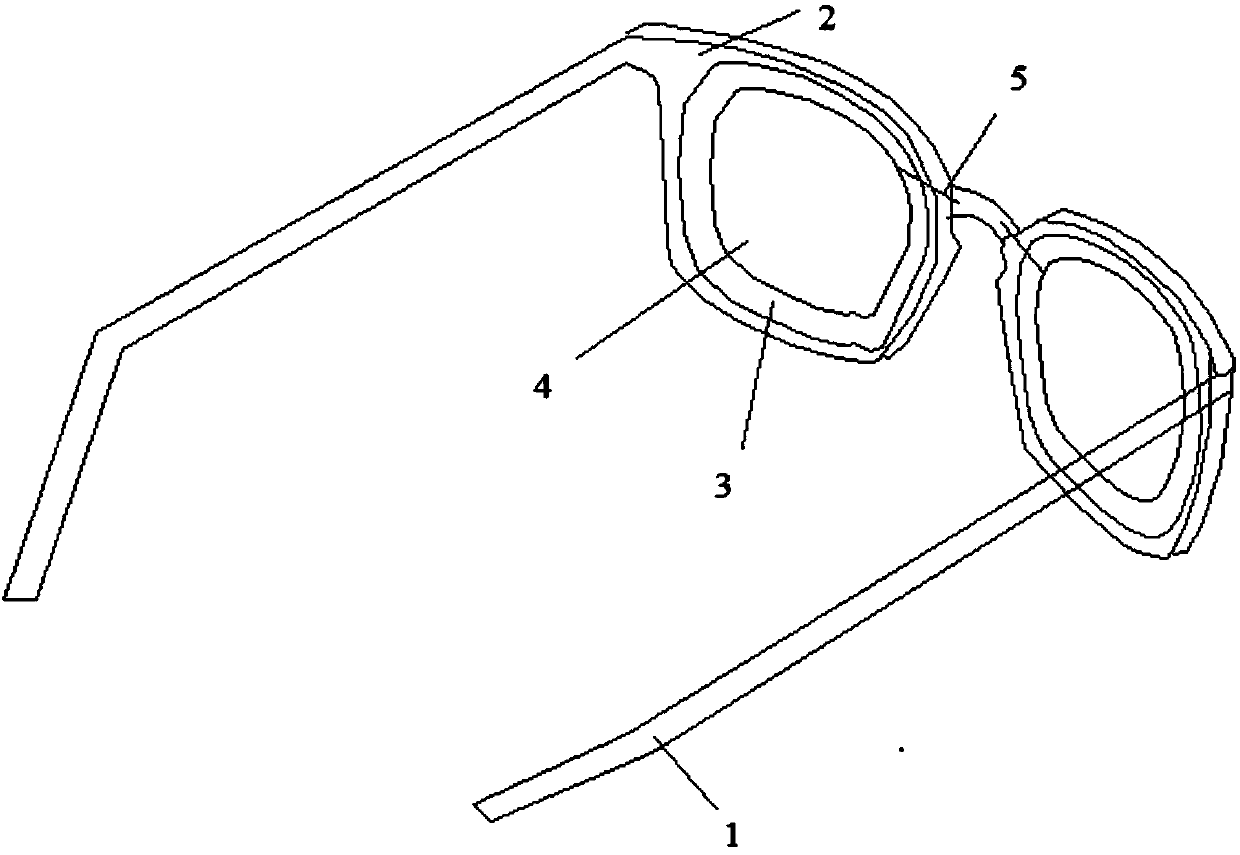 Wireless eyeglass-type binocular eyeball tracking instrument