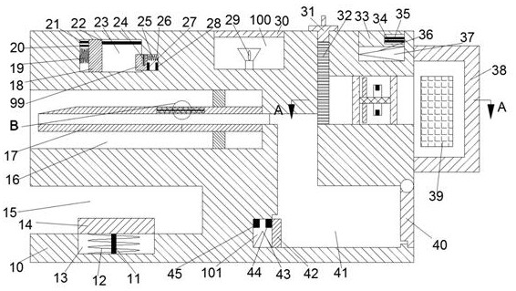 Device for cleaning nasal polyps