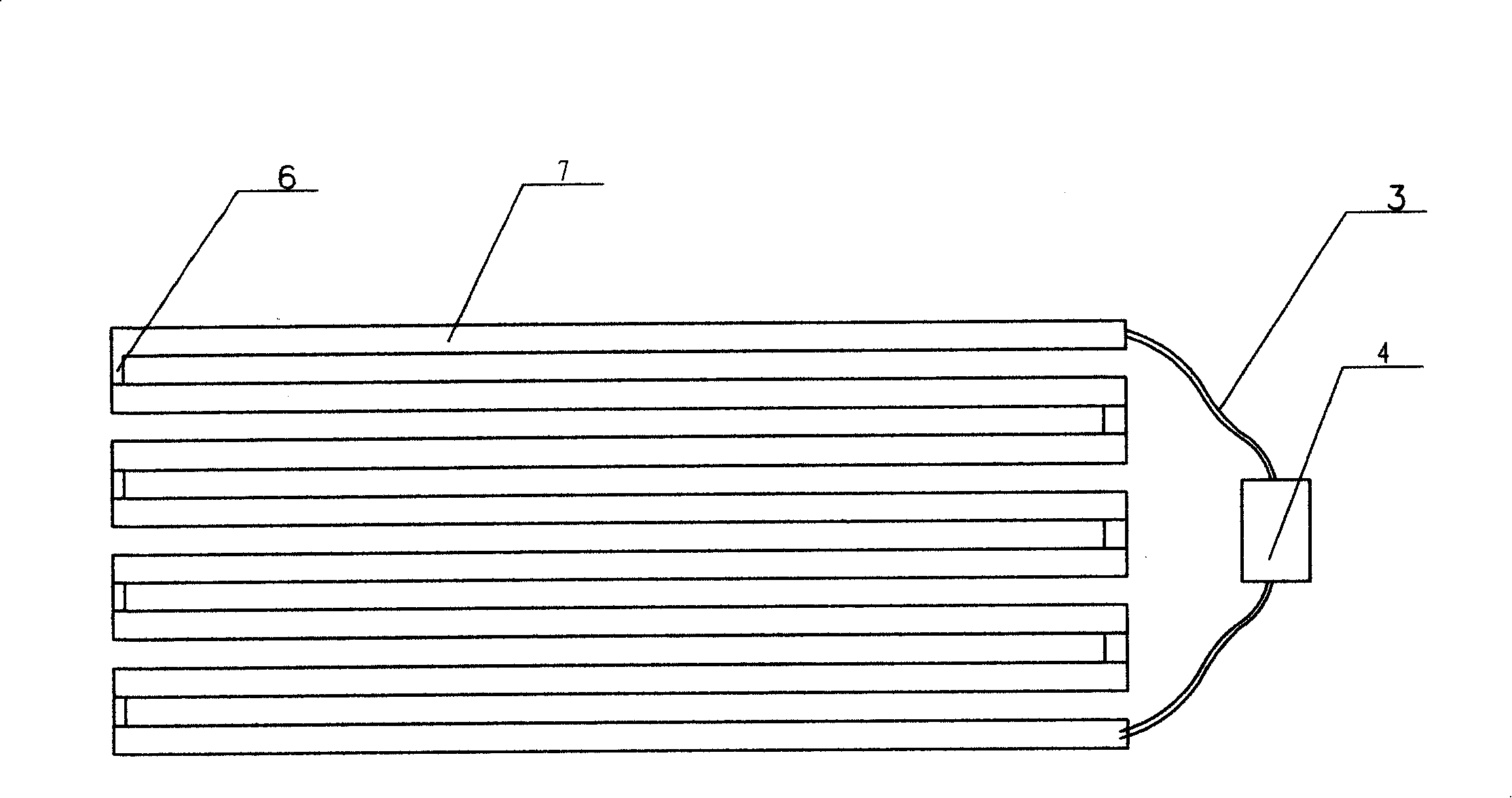 Thin type homeothermic water cusion