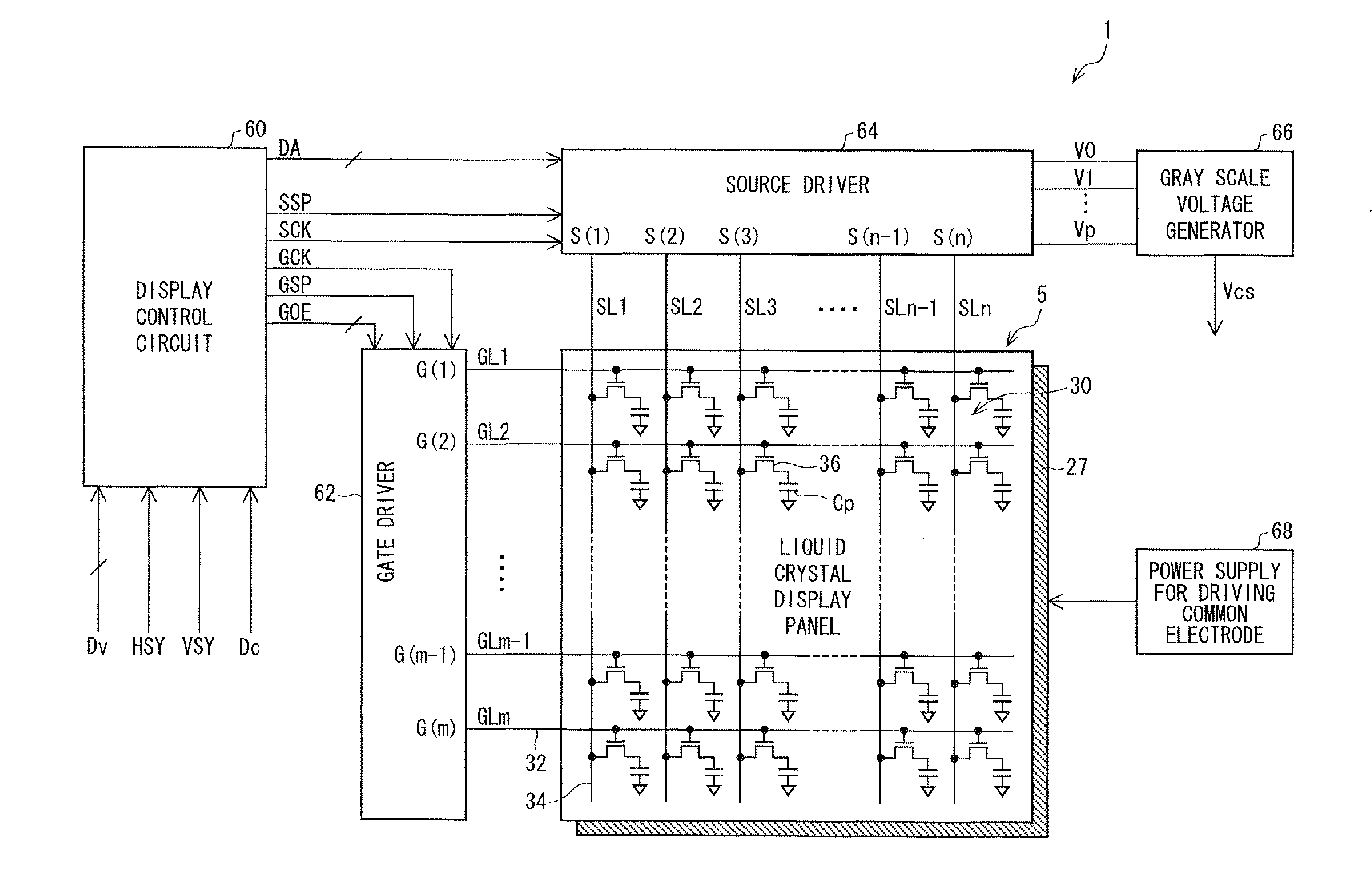 Liquid crystal display device driving method and liquid crystal display device