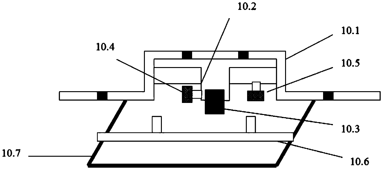 A device and method for testing the infrared characteristics of airborne decoy bombs