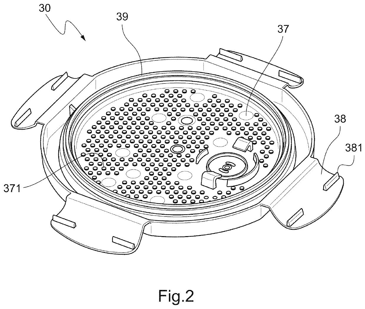 Microorganism sampling method, microorganism sampling device and sampling kit comprising such a sampling device