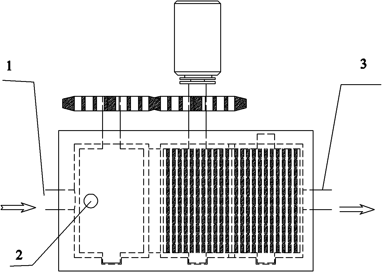 Materials measuring and proportioning control method in mechanical stirring type fuel oil watering device