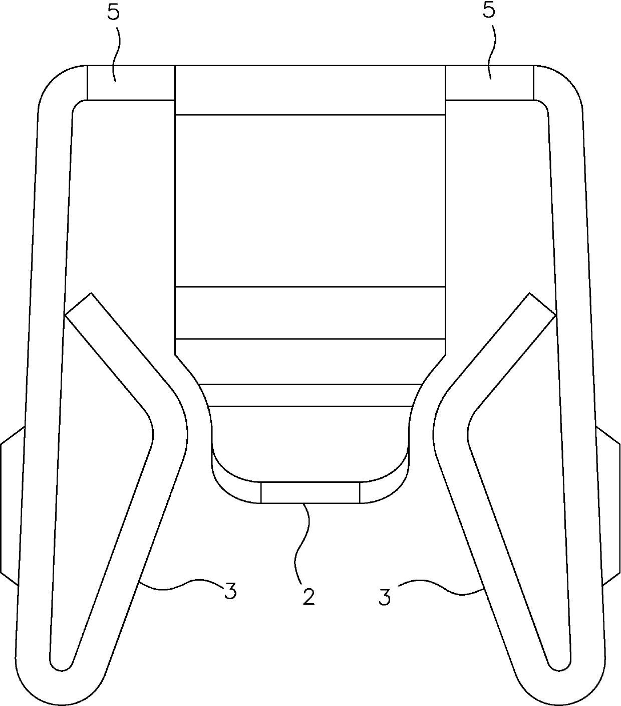 Electrode clamping piece and socket