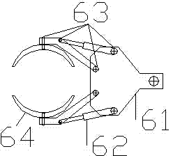 Timber frame semi-automatic inclination adjustment resetting device