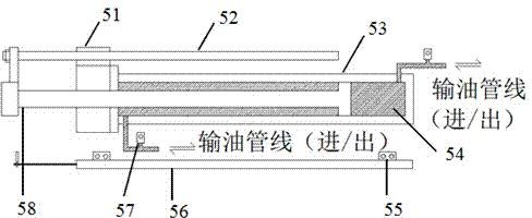 Timber frame semi-automatic inclination adjustment resetting device