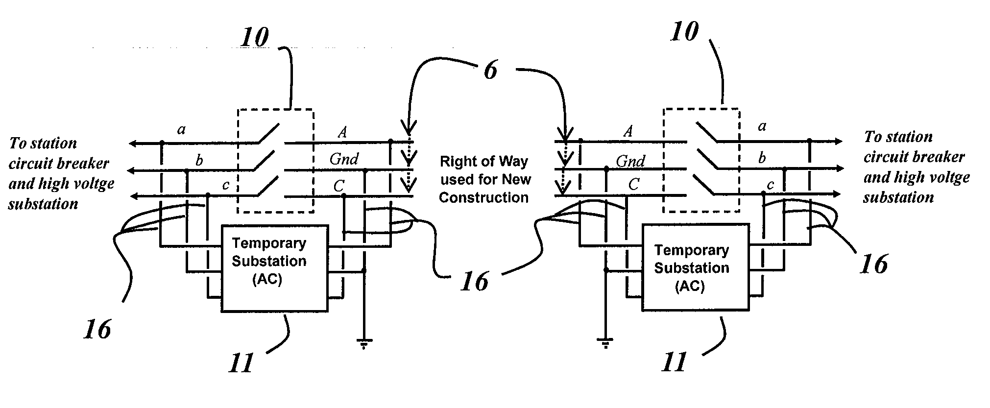 In Situ Reconstruction of High Voltage Electric Power Lines