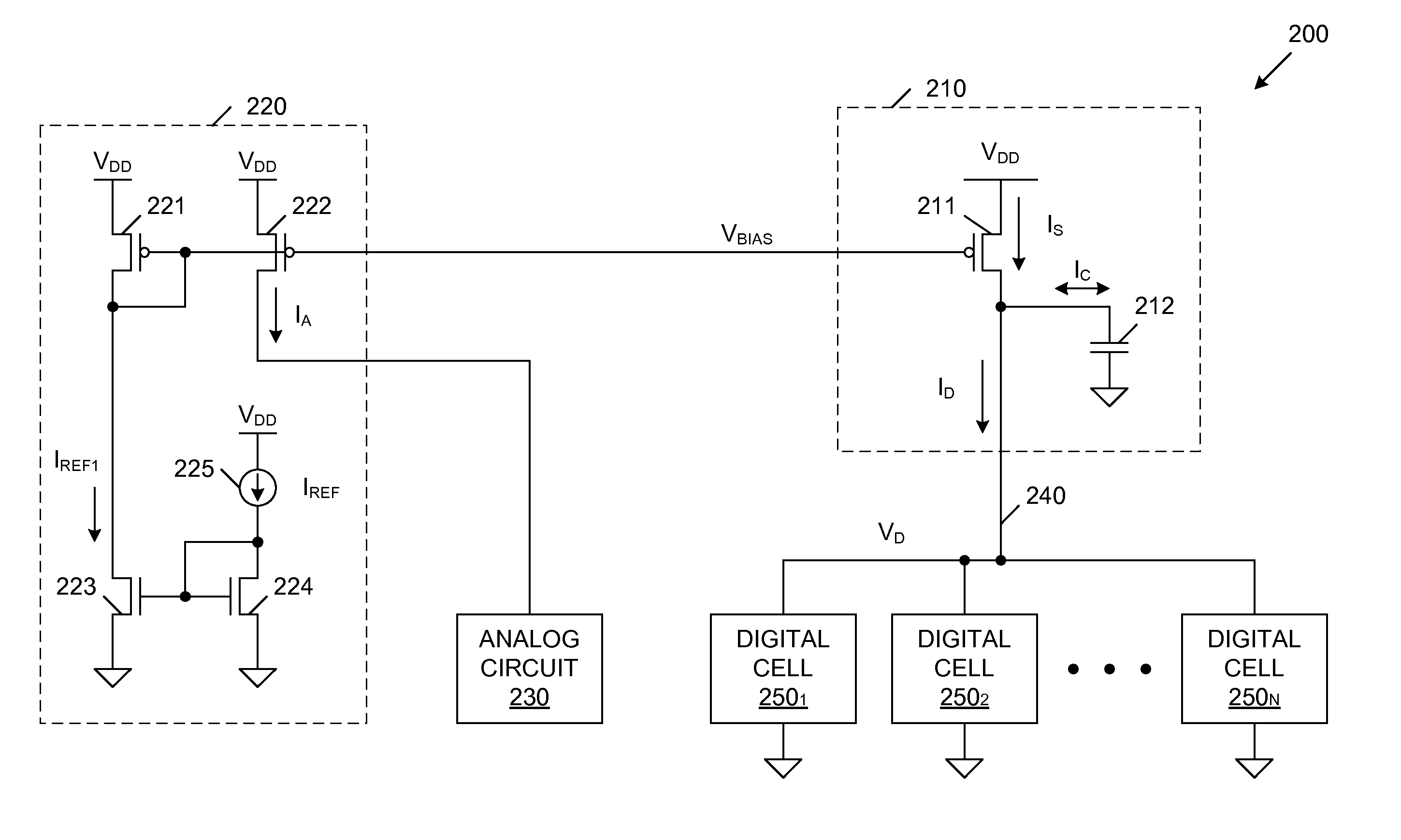 Current limited voltage supply