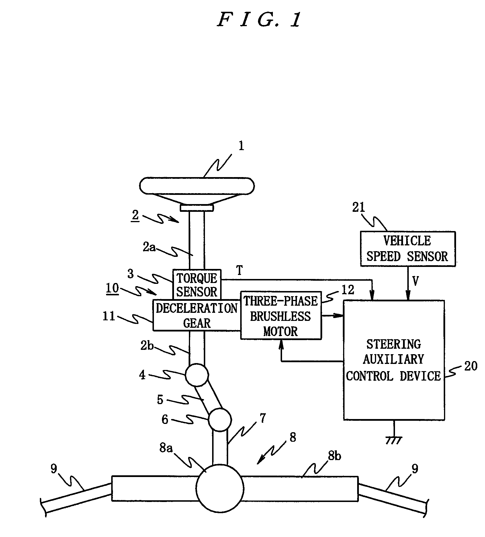 Motor control device and motor-driven power steering system using the same