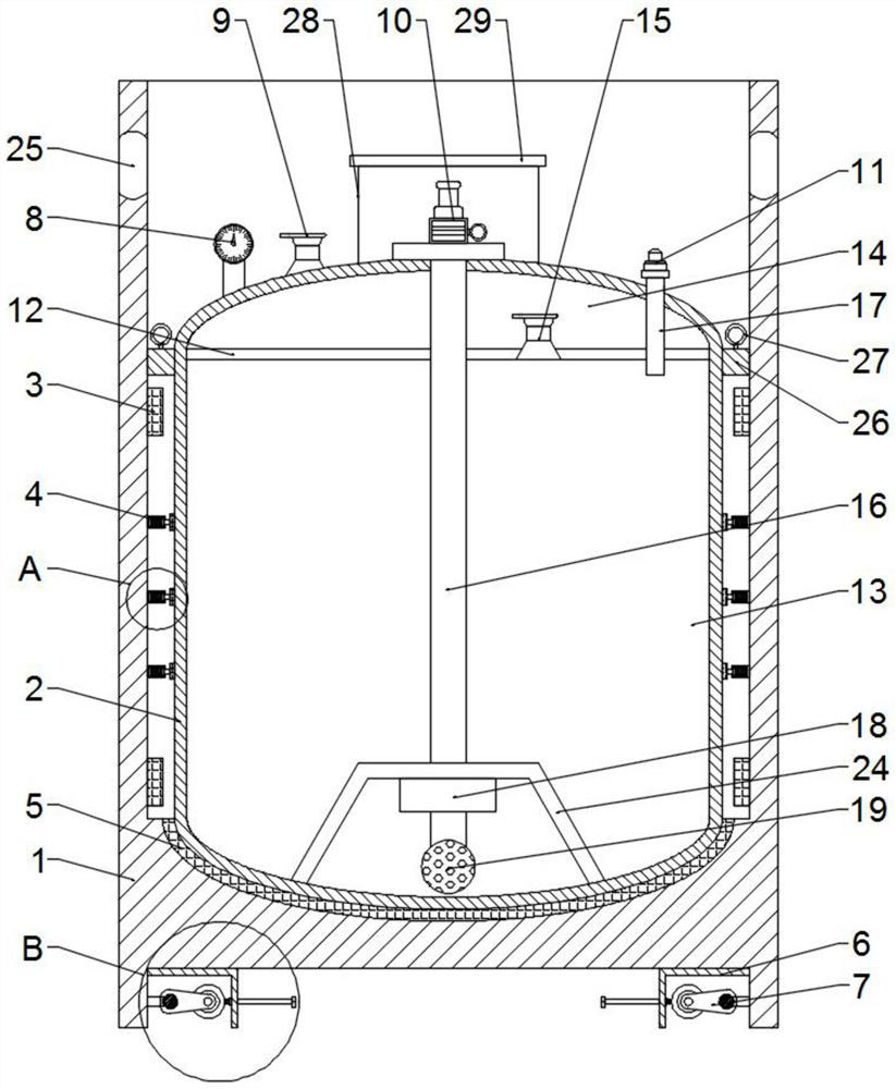 Safe lithium ion battery electrolyte packaging barrel