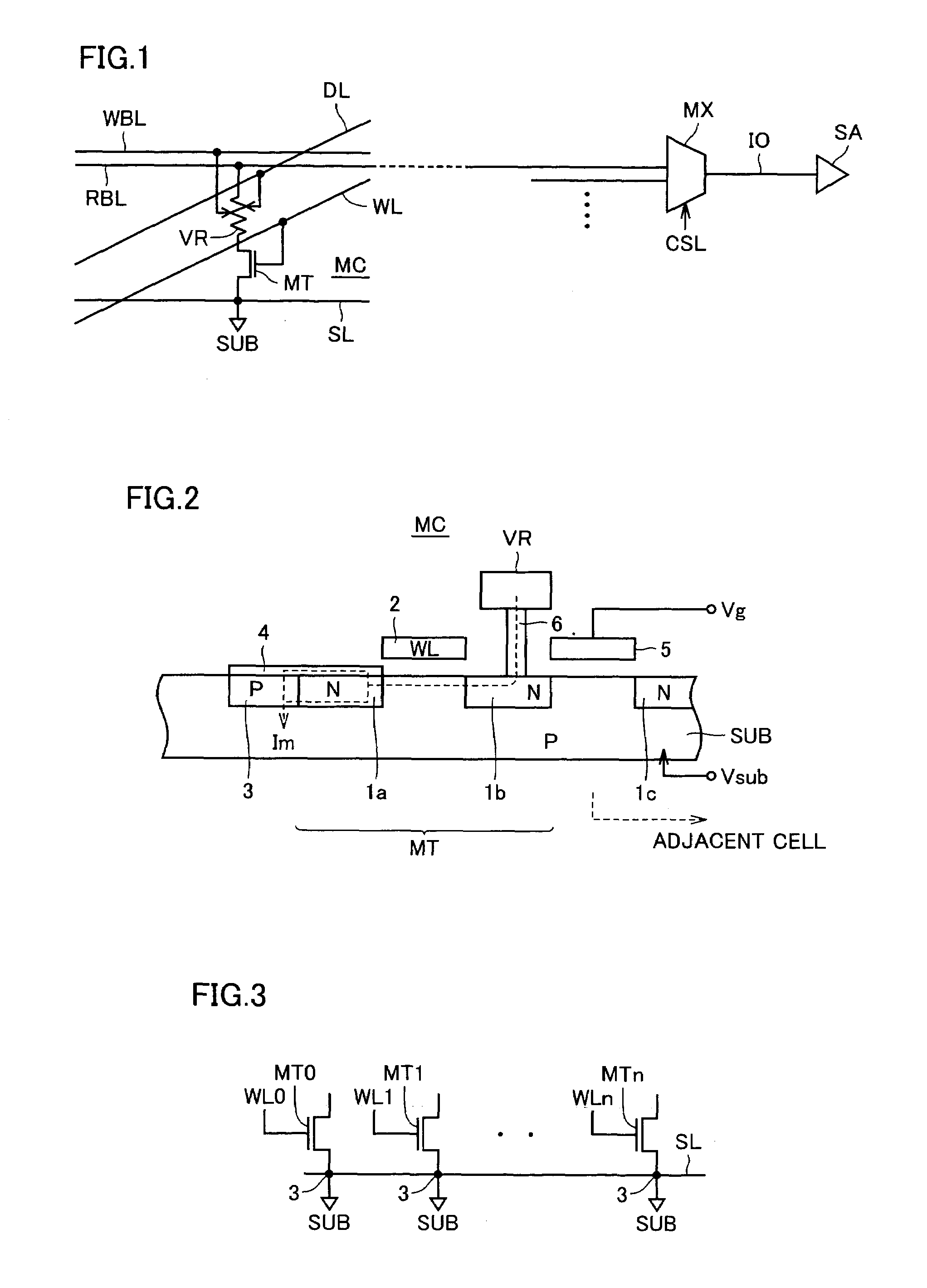 Non-volatile semiconductor memory device allowing concurrent data writing and data reading