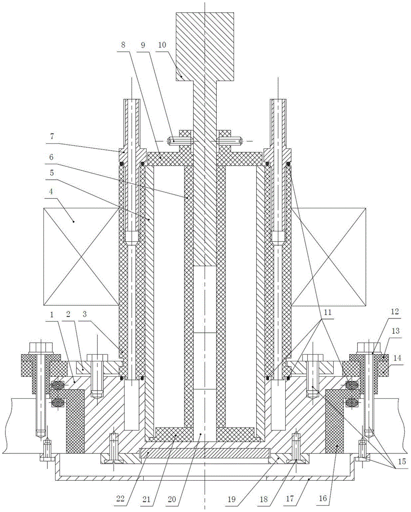 Planar magnetron sputtering target