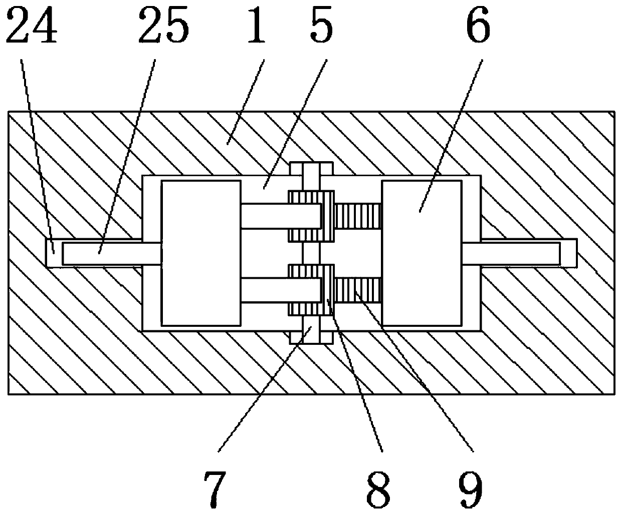 Hollow blow molding equipment