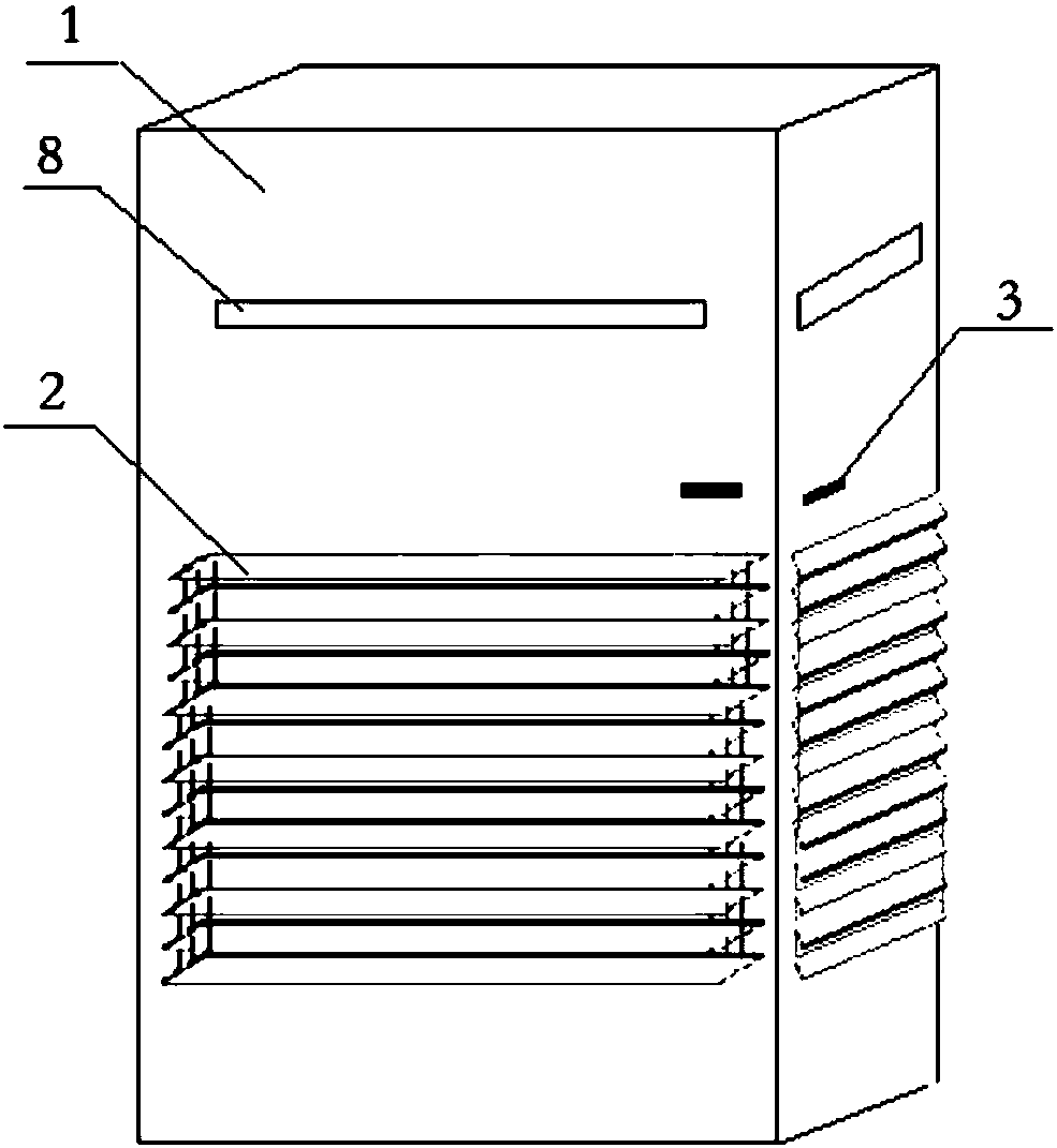 Outdoor protection electrical cabinet of active filtering device